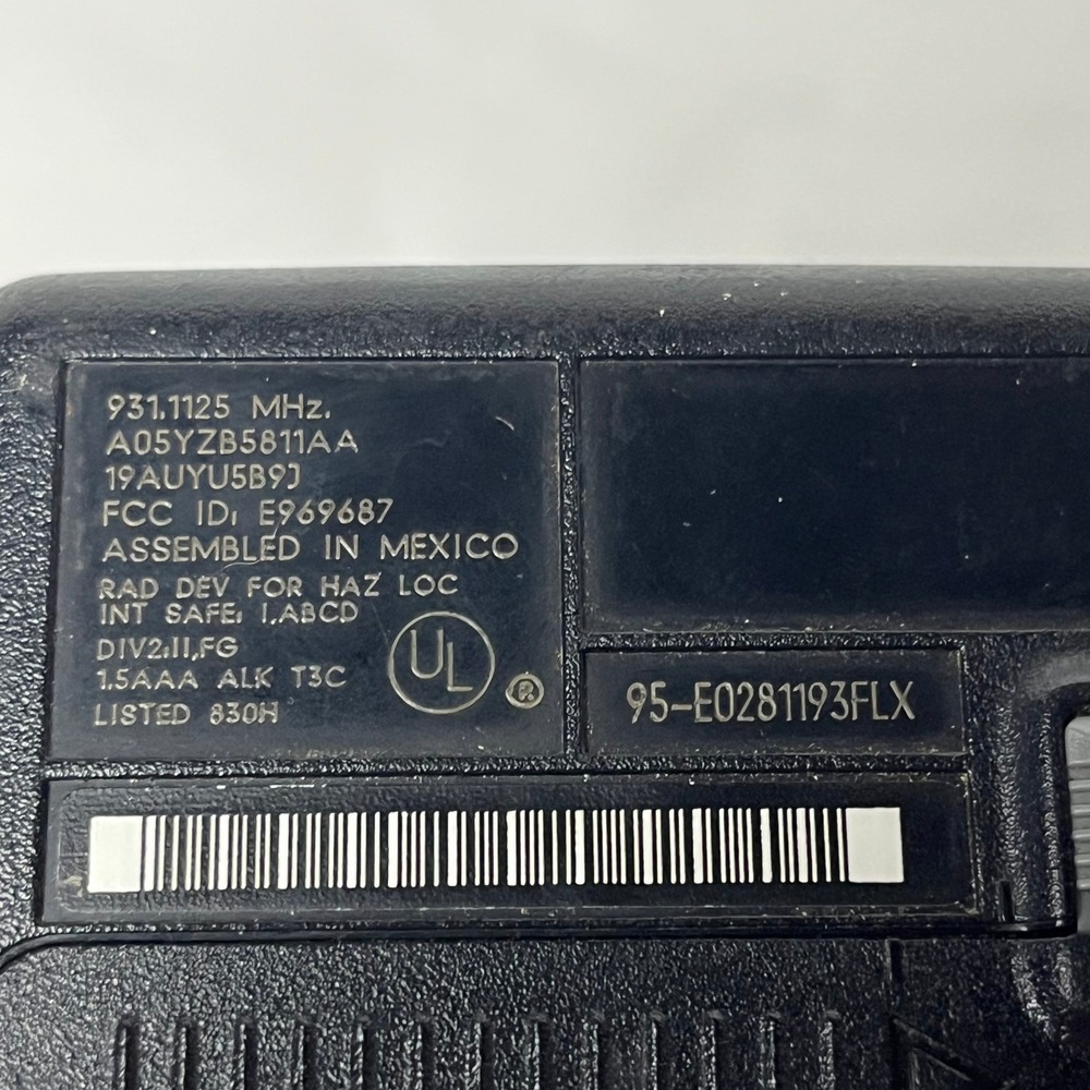 Motorola Express Xtra FLX Pager Black Vintage Beeper 931.1125 MHz E969687 - Picture 4 of 6